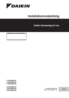 FTXP20-35N.ATXP-N_Installation manual_3PDA650253-9T_Danish download